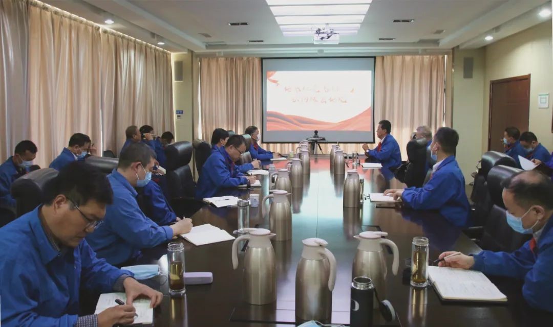 中国船舶Ag环亚集团公司党委理论学习中心组组织2022年第四次集体学习