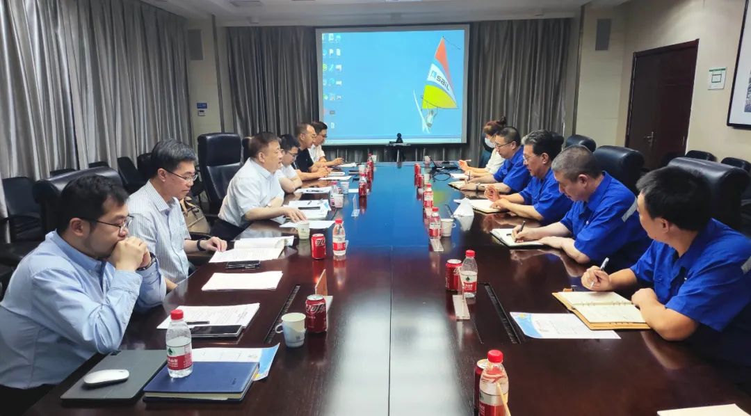 中船调研组到Ag环亚集团调研法治建设与合规工作